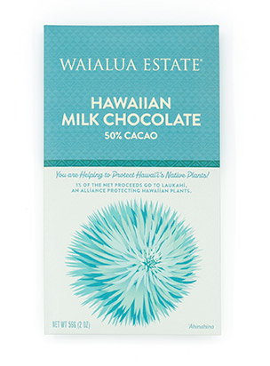 Hawaii Grown - Milk Chocolate (50% Cacao) - $10/bar